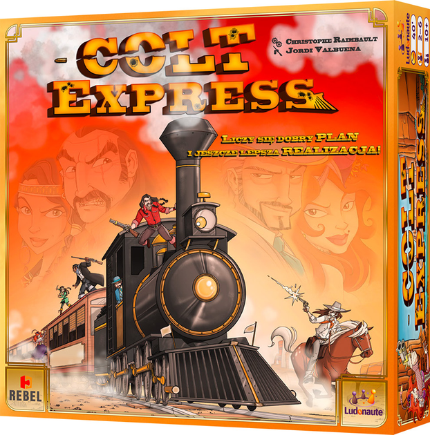 Gra planszowa Rebel Colt Express (3770002176399) - obraz 1