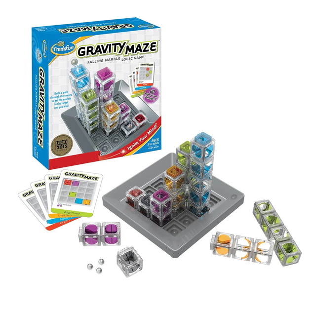 Gra planszowa Ravensburger ThinkFun Gravity Maze (4005556764075) - obraz 2