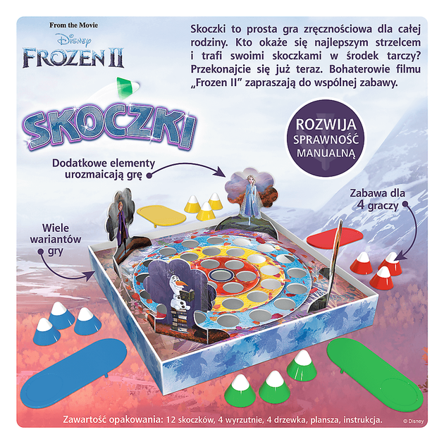 Gra planszowa Trefl Skoczki Frozen 2 (5900511019025) - obraz 2