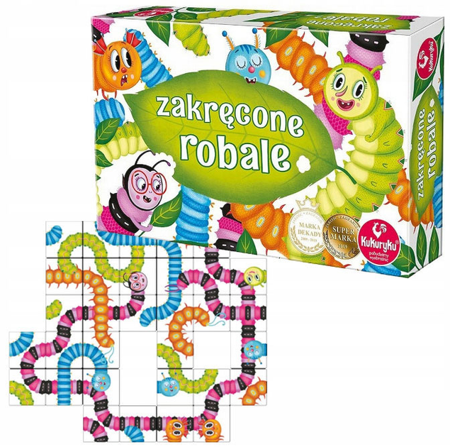 Gra planszowa Promatek Kukuryku Zakręcone robale Wersja ukraińska (5901738564541) - obraz 3