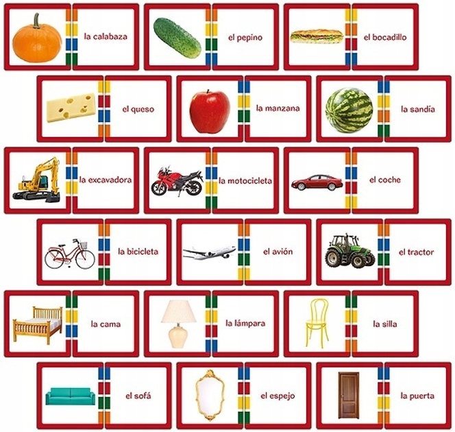 Gra planszowa Adamigo Palabras Espanolas Językowy zestaw edukacyjny (5902410007653) - obraz 2