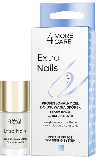 Żel do usuwania skórek More4Care Extra Nails profesjonalny 10 ml (5900116097428) - obraz 1