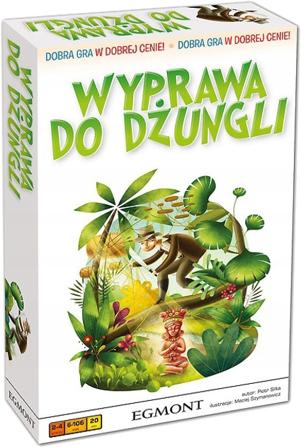 Gra planszowa Egmont Wyprawa do dżungli (5908215004385) - obraz 1