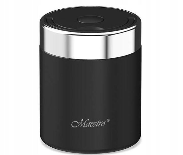 Termos obiadowy Maestro czarny 500 ml (MR-1649-50-BLACK) - obraz 1