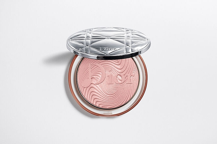 Хайлайтер - Dior Diorskin Nude Luminizer Glow Vibes 001 - Rosy Vibes ...