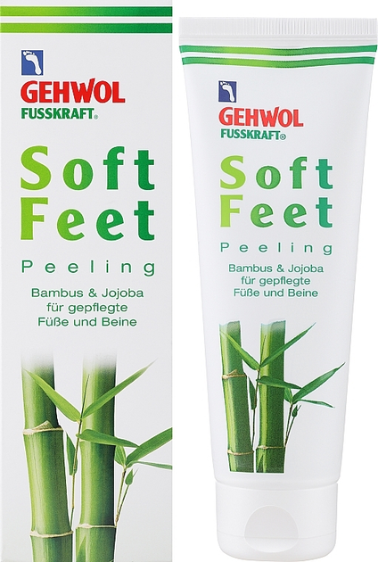 Gehwol Fusskraft Soft Feet Peeling Пилинг для ног "Бамбук и жожоба ...