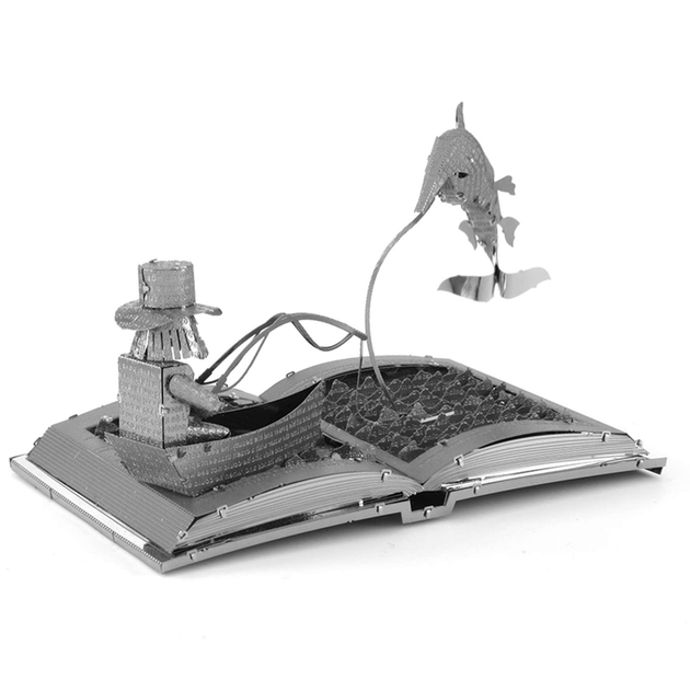 Металлический 3D конструктор "Скульптура Сантьяго и марлина", Metal Earth, MMS117 - Фото 3 Металлический 3D конструктор "Скульптура Сантьяго и марлина", Metal Earth, MMS117 - изображение 3