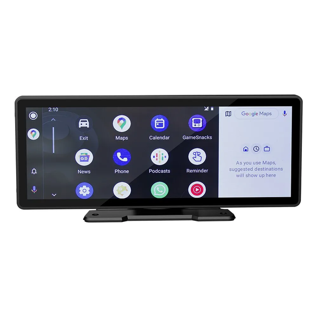 Универсальный сенсорный дисплей, монитор SWL-BT с Apple CarPlay и Android Auto в авто для телефона Android и iPhone - изображение 6