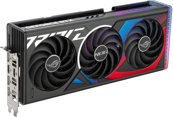 Відеокарта Asus Pci Ex Geforce Rtx 4070 Ti Super Rog Strix Oc Edition 16gb Gddr6x 256bit 2700