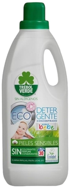  Гель для прання Trebol Verde Ecological Baby 1500 мл (8437012428263) - зображення 1