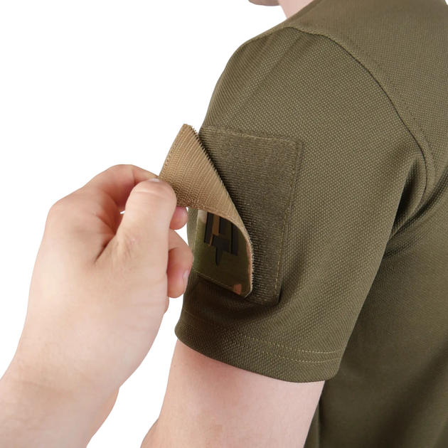 Футболка Kiborg Tactical Coolpass Койот S - Фото 5 Футболка Kiborg Tactical Coolpass Койот S - изображение 5