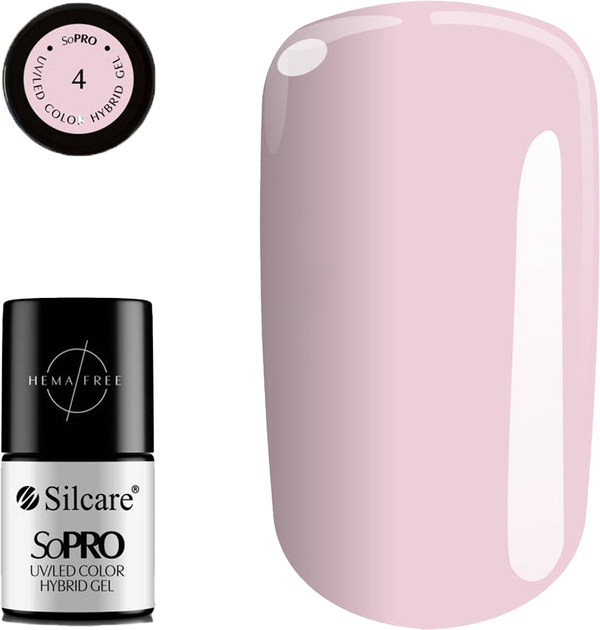 Гель-лак для нігтів Silcare SoPro Hybrid Gel 004 7 г (5902560546958) - зображення 1