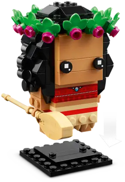 Zestaw klocków LEGO BrickHeadz Vaiana i Merida 410 elementów (40621) - obraz 6