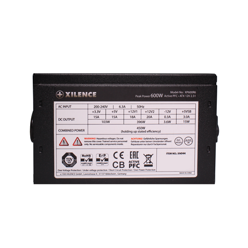 Блок питания Xilence XP600R6 600W Performance C 120мм 85% Retail Box - изображение 6