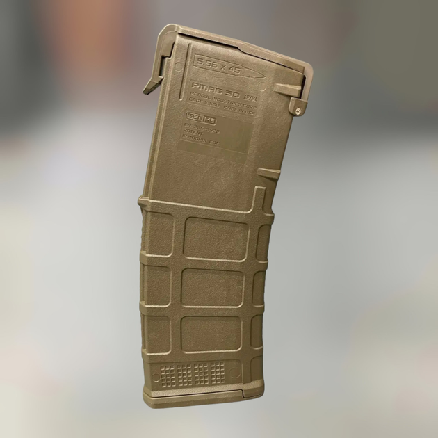 Магазин для AR15 Magpul на 30 патронов, Койот, PMAG 30 GEN M3 AR/M4 5.56x45mm / .223 Remington (MAG557) - изображение 1