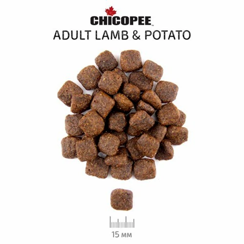 Сухий корм для дорослих собак ягня та картопля Chicopee HNL Adult Lamb & Potato 12 кг. - зображення 2