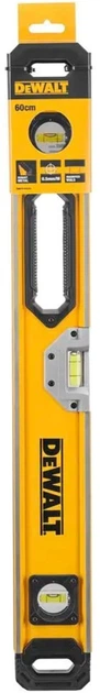 Poziomica DeWALT BOX BEAM LEVELS aluminiowa o długości 600 mm z 3 libellami (DWHT0-43224) - Zdjęcie 3 Poziomica DeWALT BOX BEAM LEVELS aluminiowa o długości 600 mm z 3 libellami (DWHT0-43224) - obraz 3