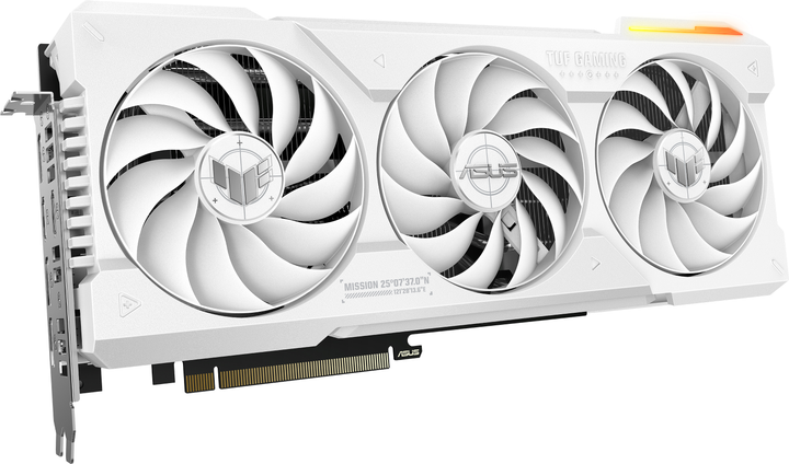 Видеокарта ASUS PCI-Ex GeForce RTX 4070 Ti SUPER TUF Gaming OC Edition White 16GB GDDR6X (256bit) (2670/21000) (2 x HDMI, 3 x DisplayPort) (TUF-RTX4070TIS-O16G-WHITE-GAMING) - изображение 9