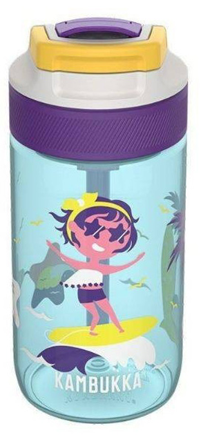 Butelka na wodę Kambukka Lagoon Surf Girl dla dziecka 400 ml (11-04039) - obraz 1