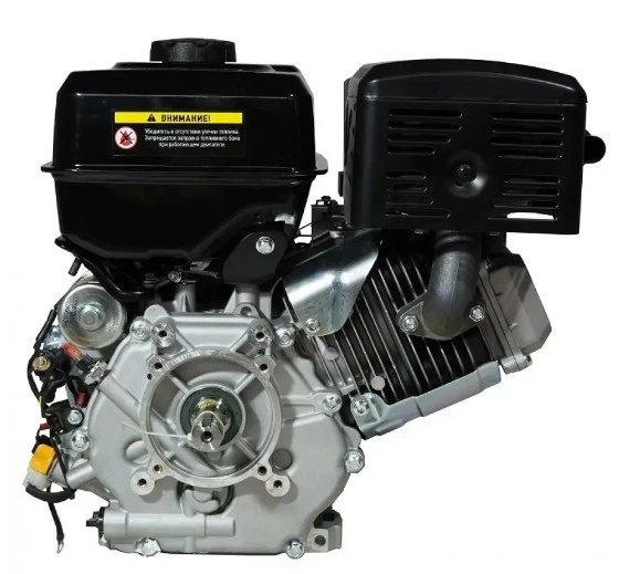 Двигатель бензиновый Loncin LC192FD (18 л.с., электростартер, шпонка 25 мм, евро 5) - Фото 4 Двигатель бензиновый Loncin LC192FD (18 л.с., электростартер, шпонка 25 мм, евро 5) - изображение 4