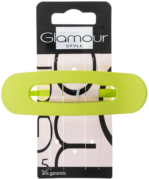 Заколка для волоссся Glamour Neon Лимонна (5902704172869) - зображення 1