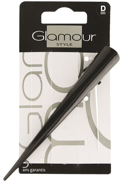Заколка для волоссся Glamour шпиця Чорна (3031440003006) - зображення 1