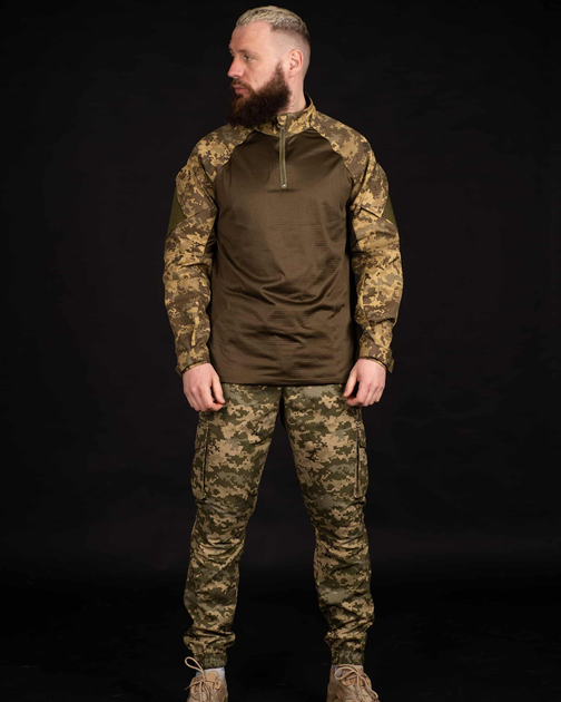Комплект тактичного одягу: УБАКС + штани піксель S - изображение 1