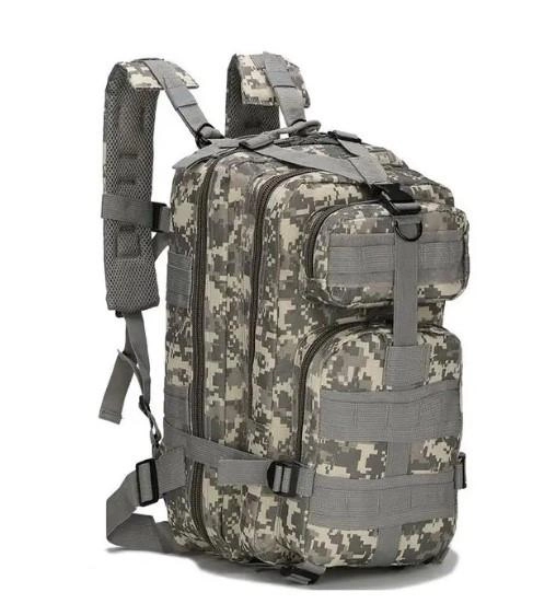 Тактический рюкзак на 25 л D3-GGL-106 Серый пиксель - изображение 1