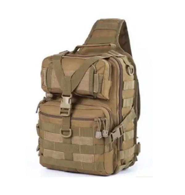 Рюкзак на одне плече 18 л койот D3-takt18l-3 - зображення 1