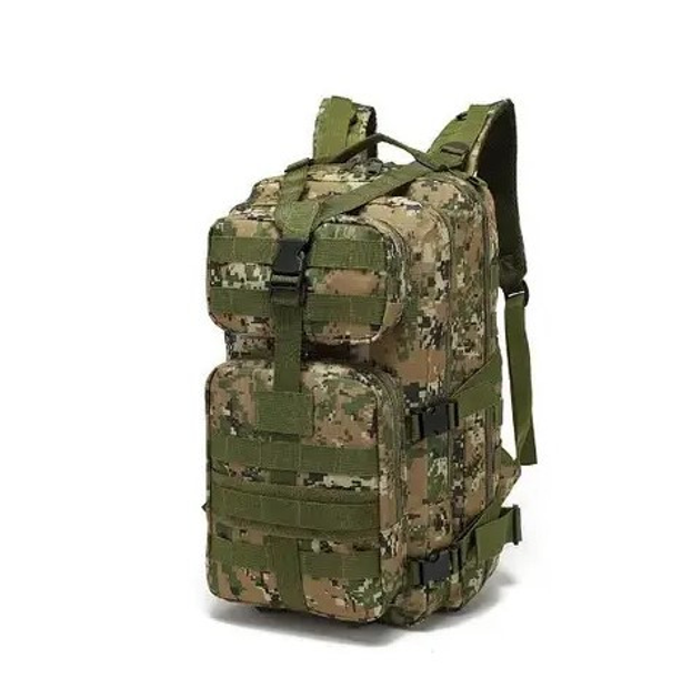 Тактический рюкзак на 35 л D3-GGL-207 Зеленый пиксель - изображение 1