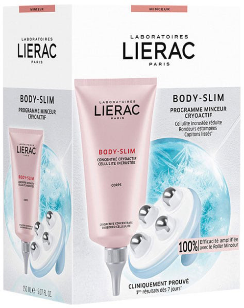 Zestaw Lierac Body Slim Cryoactive Concetrate 150ml z wałkiem wyszczuplającym (3508240014896) - obraz 1