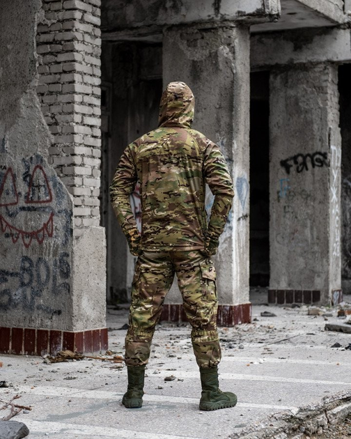 Тактичний зимовий теплий військовий комплект RH-15 ( Куртка + Штани ), Камуфляж: Мультикам, Розмір: XL - зображення 2