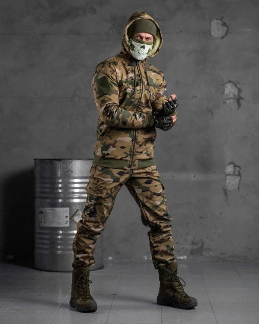 Тактический зимний теплый военный комплект KH/-13 ( Куртка + Штаны ), Камуфляж: Мультикам, Размер: S - изображение 1