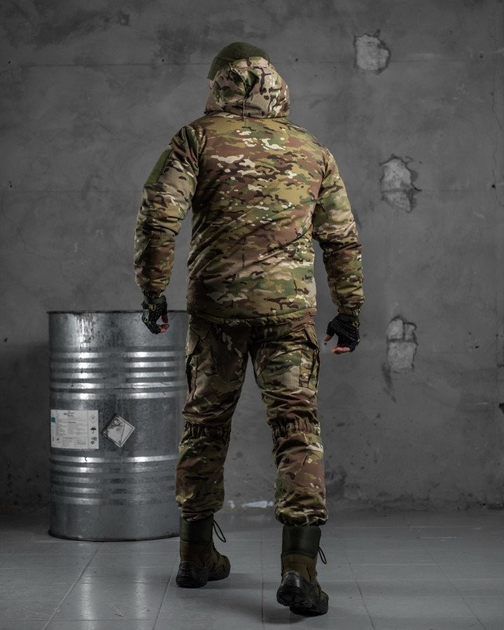 Тактичний зимовий теплий військовий комплект GRD-19 ( Куртка + Штани ), Камуфляж: Мультикам, Розмір: XL - зображення 2