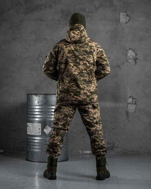 Тактичний зимовий теплий військовий комплект Grade ( Куртка + Штани ), Камуфляж: Піксель, Розмір: XL - зображення 2