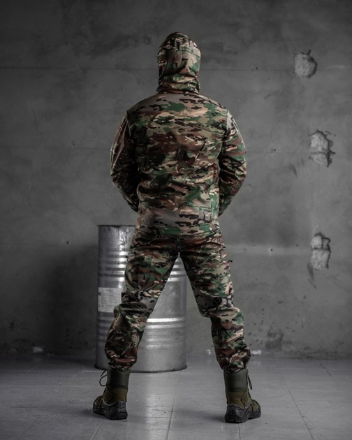 Тактический теплый военный комплект Jaker ( Куртка + Штаны ), Камуфляж: Мультикам, Размер: L - изображение 2