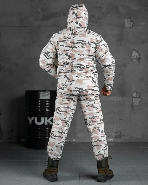 Тактичний зимовий теплий військовий комплект Blizzak ( Куртка + Штани ), Камуфляж: Мультикам, Розмір: XXL - зображення 2