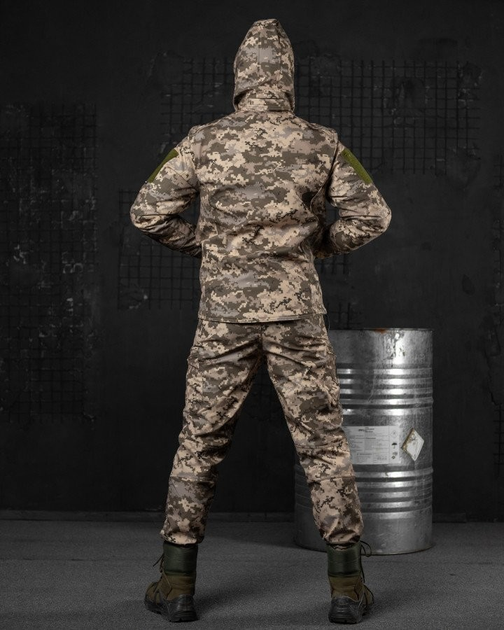 Тактичний зимовий теплий військовий комплект Mistx ( Куртка + Штани ), Камуфляж: Піксель, Розмір: M - зображення 2