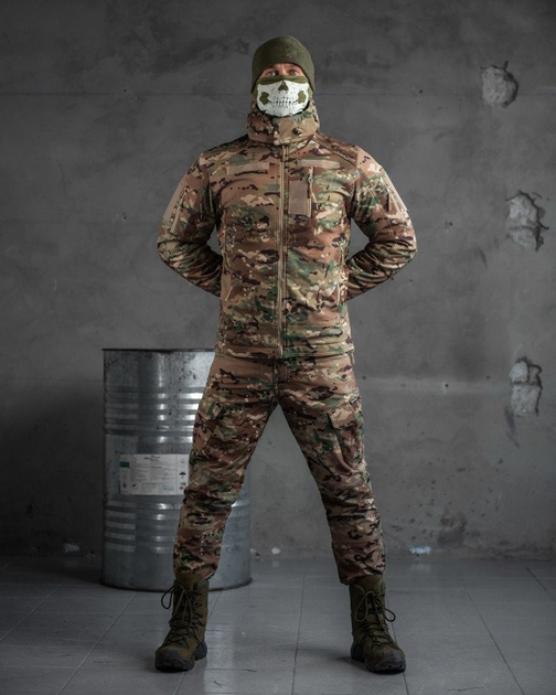 Тактична військова форма комплект SS/12 ( Куртка + Штани ), Камуфляж: Мультикам, Розмір: L - зображення 1
