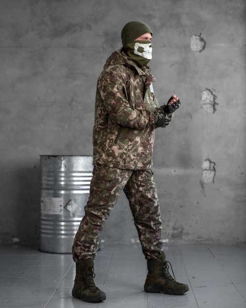Тактический зимний военный комплект горка Sparky ( Куртка + Штаны ), Камуфляж: Мультикам, Размер: 50 - изображение 2