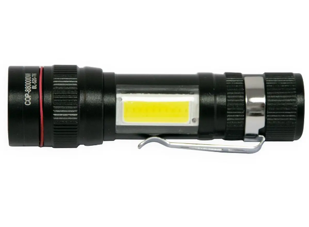 Ручной фонарик BL-520-T6 / mirco USB / Черный - изображение 4