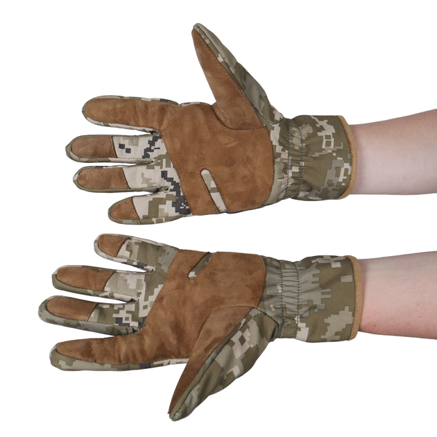 Тактичні рукавички зимові Піксель XL - зображення 2