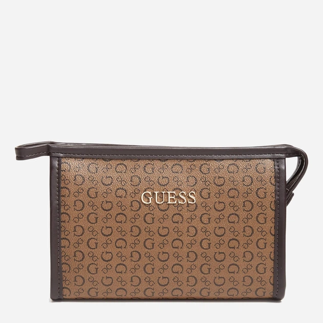 Набір косметичок Guess 953405237 2 шт Коричневий (1159796117) - Фото 2 Набір косметичок Guess 953405237 2 шт Коричневий (1159796117) - зображення 2