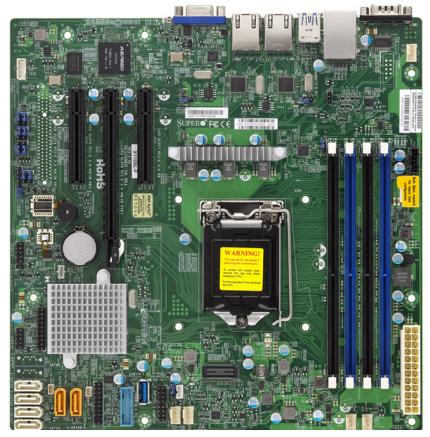 Материнська плата Supermicro MBD-X11SSL-F-O (s1151, Intel C232, PCI-Ex16) - зображення 1