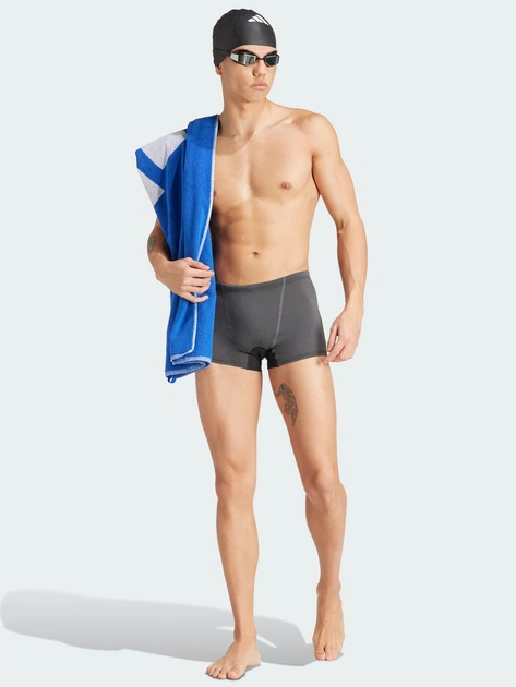 Плавки пляжные мужские Adidas Tech Boxer IK7258 4 Черные (4067887701013) - изображение 4