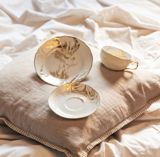 Чашка для чаю зі блюдцем Rosenthal Heritage Midas 230 мл (10480-408684-14640) - зображення 2