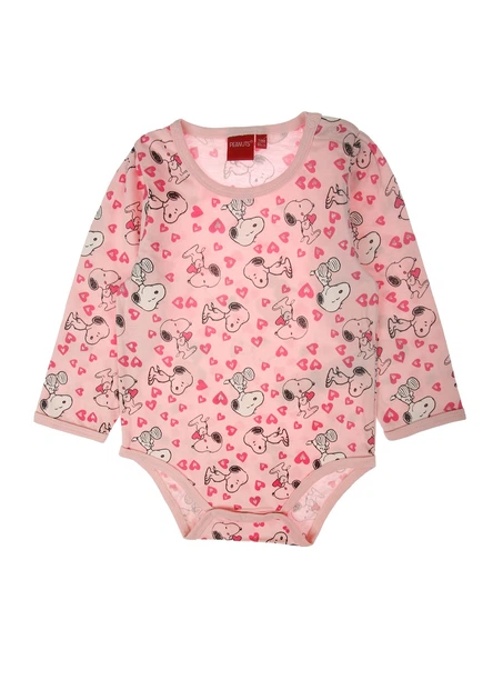 Боди Peanuts 92см Розовый (GDG-1253-28-Pink) - Фото 1 Боди Peanuts 92см Розовый (GDG-1253-28-Pink) - изображение 1