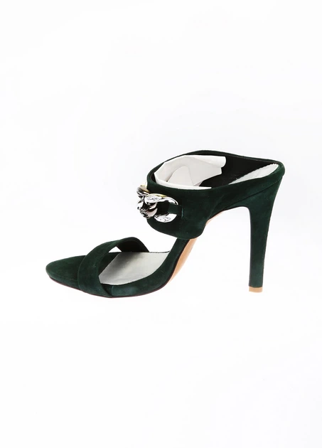 Босоніжки жіночі Kluchini 37 Зелений (KVG-5143-Green) - зображення 3