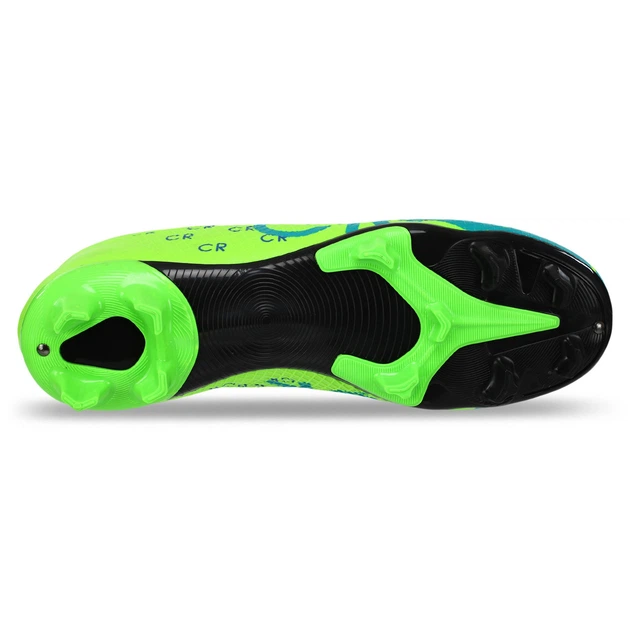 Бути футбольні Zelart CR7 6001 розмір 44 Neon Green-Blue - Фото 8 Бути футбольні Zelart CR7 6001 розмір 44 Neon Green-Blue - зображення 8