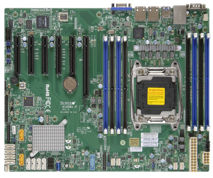 Płyta główna Supermicro MBD-X10SRI-F-O (s2011, Intel C612, PCI-Ex16) - obraz 1